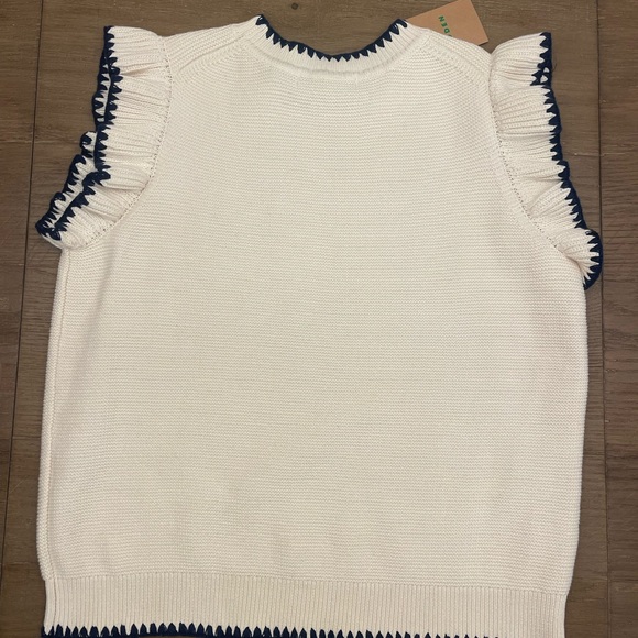 Boden Women's Cream Crew Neck Sweater - Picture 3 of 3